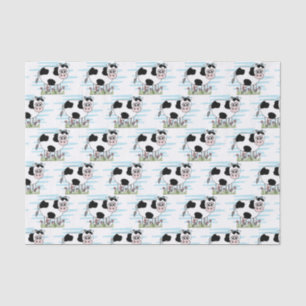 Cute Cartoon Cow Tissue Paper