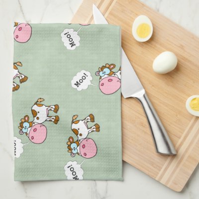 Cute Cartoon Cow