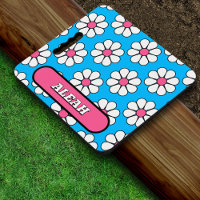 Cute Cartoon Daisy Garden Kneeling Cushion