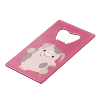 Cute Cartoon Dancing Pig Bottle Opener