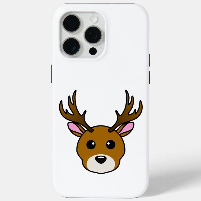 Cute Cartoon Deer Case-Mate iPhone Case (Back)
