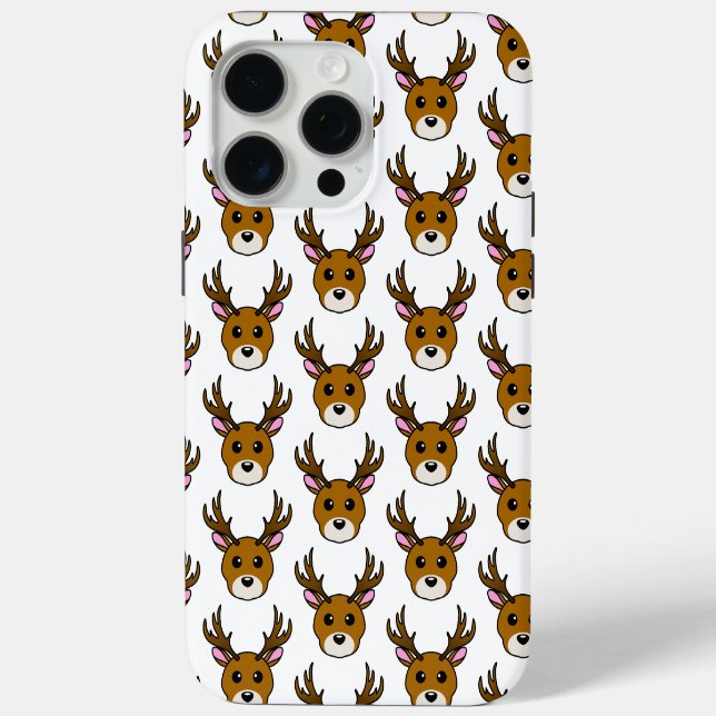 Cute Cartoon Deer Case-Mate iPhone Case (Back)