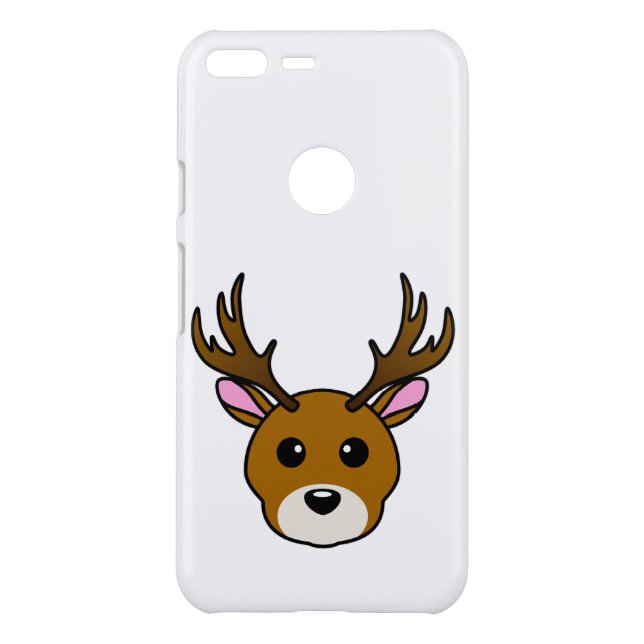 Cute Cartoon Deer Uncommon Google Pixel XL Case (Back)