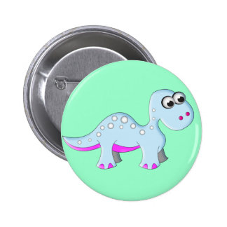 Cute Dinosaur Buttons & Pins | Zazzle