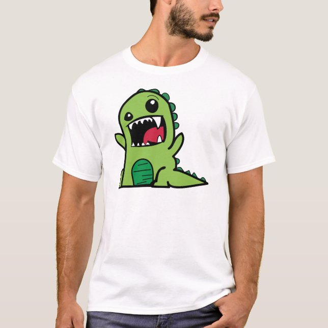 Cute cartoon dinosaur T-Shirt (Front)