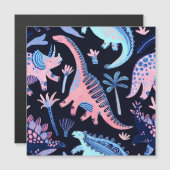 Cute cartoon dinosaurs pattern. (Front/Back)