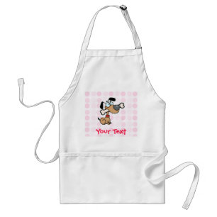 Cute Cartoon Dog Adult Apron
