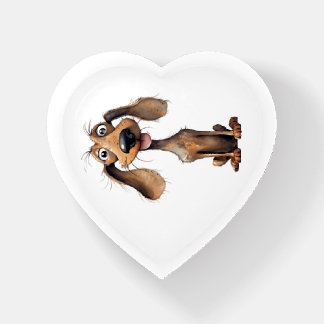 Cute Cartoon Dog Breed Art Collection Paperweight