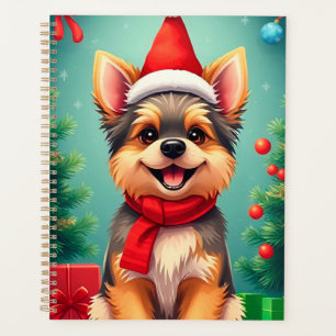🎁Cute Cartoon Dog Christmas Planner Gift ✨