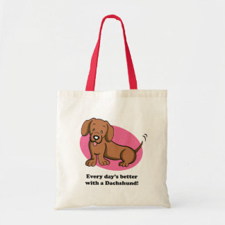 Cute Cartoon Dog Dachshund Bag
