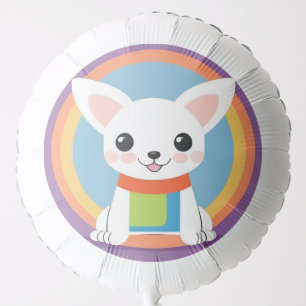 Cute Cartoon Dog Illustration Balloon