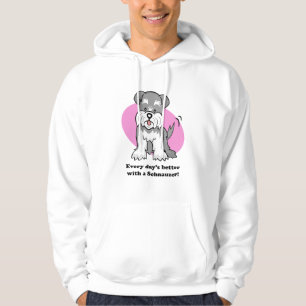Cute Cartoon Dog Schnauzer Hoodie