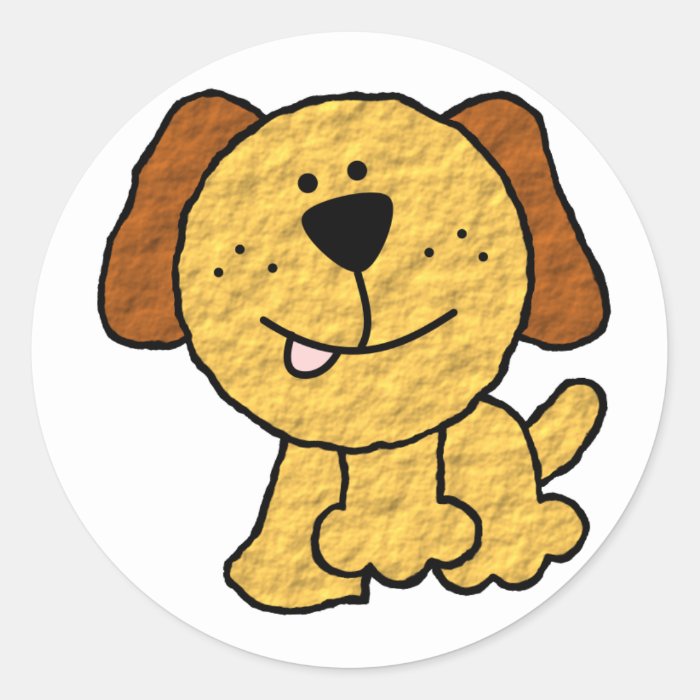 Cute Cartoon Dog Stickers