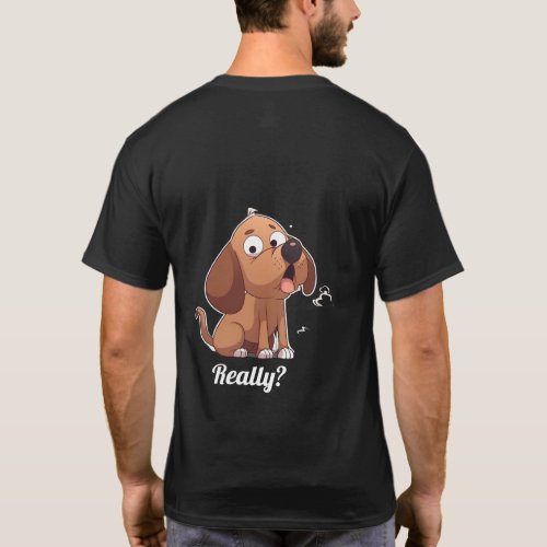 Cute cartoon dog  T_Shirt