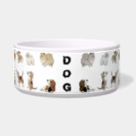 Cute Cartoon Dogs | Ceramic Pet Bowl<br><div class="desc">Searching for a dog dish that's as adorable as your furry pal? Look no further than our delightful Cartoon Dogs Ceramic Dog Dish! This eye-catching dish features not one, but two rows of cute cartoon dogs, all arranged in a cheerful line. Crafted from premium ceramic, it offers a lightweight yet...</div>