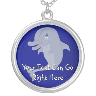 Cute Cartoon Dolphin Necklace