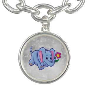 Cute cartoon elephant bracelet