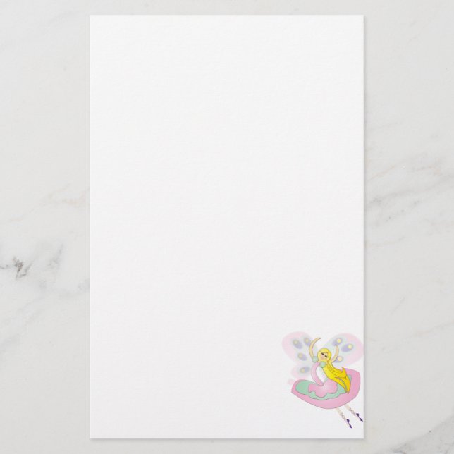 Cute Cartoon Fairy Stationery (Front)