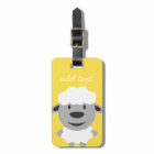 Cute Cartoon Farm Sheep - yellow and gray