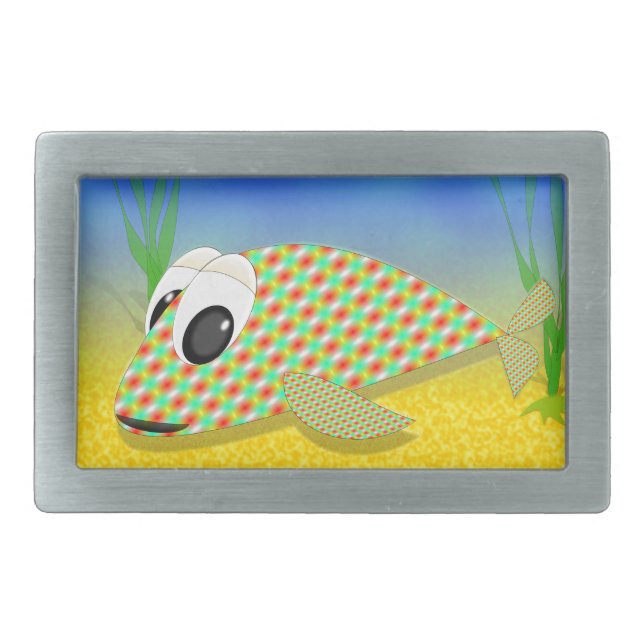 Cute Cartoon Fish Belt Buckle (Front)