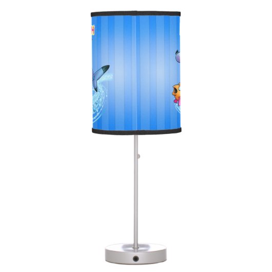 cute cartoon fish kids lamp kids room (Back)