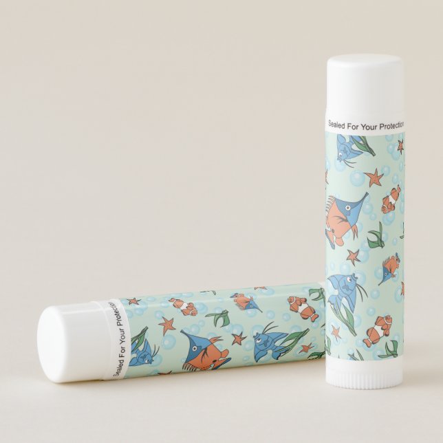 Cute Cartoon Fish Lip Balm (Front)