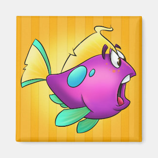 Cute cartoon fish Magnet