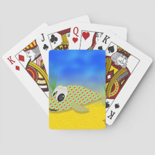 Cute Cartoon Fish Poker Cards
