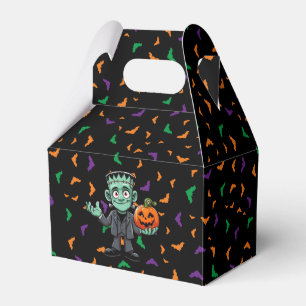 Cute, cartoon Frankenstein's monster Favor Boxes