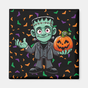 Cute, cartoon Frankenstein's monster Magnet
