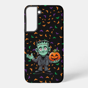 Cute, cartoon Frankenstein's monster Samsung Galaxy S22+ Case