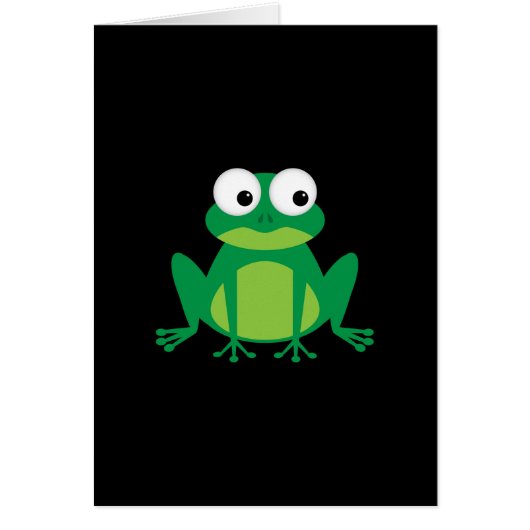 Cute Cartoon Frog (Front)