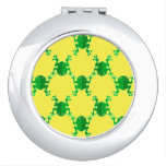 Cute Cartoon Frogs Mirror For Makeup