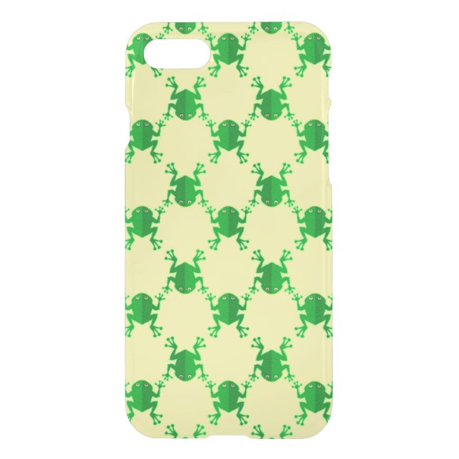 Cute Cartoon Frogs Uncommon iPhone Case (Back)
