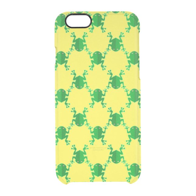 Cute Cartoon Frogs Uncommon iPhone Case (Back)