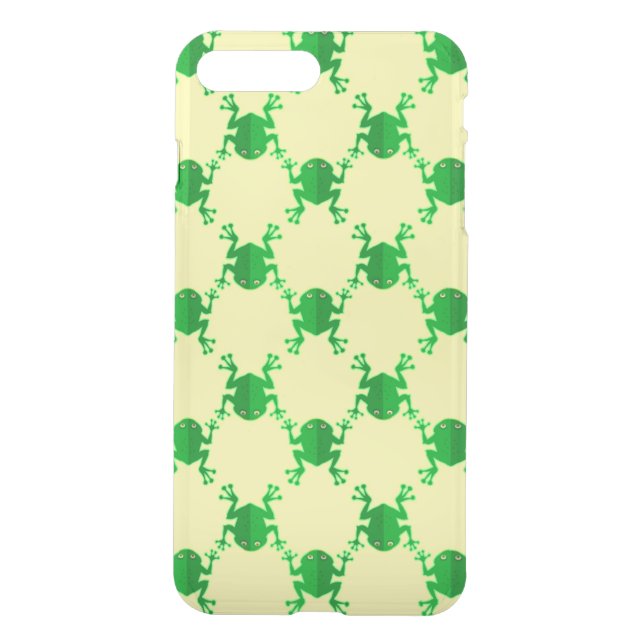 Cute Cartoon Frogs Uncommon iPhone Case (Back)