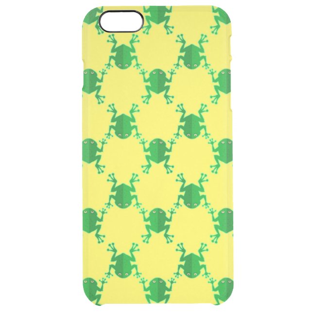 Cute Cartoon Frogs Uncommon iPhone Case (Back)