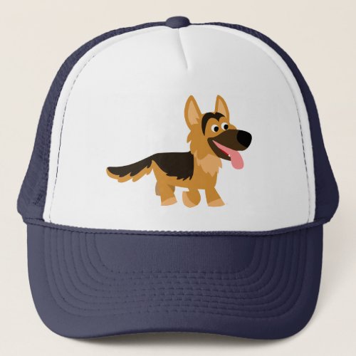 Cute Cartoon German Shepherd Dog Hat