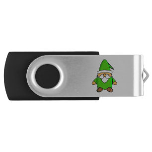 Cute Cartoon Gnome Flash Drive