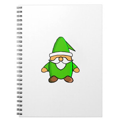 Cute Cartoon Gnome Notebook