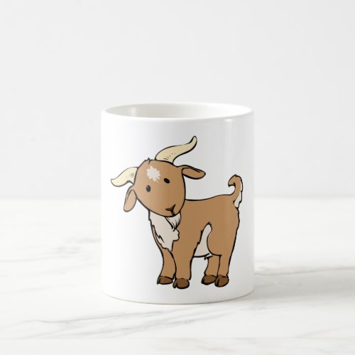 Cute Cartoon Goat Coffee Mug