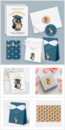 CUTE CARTOON GRADUATION