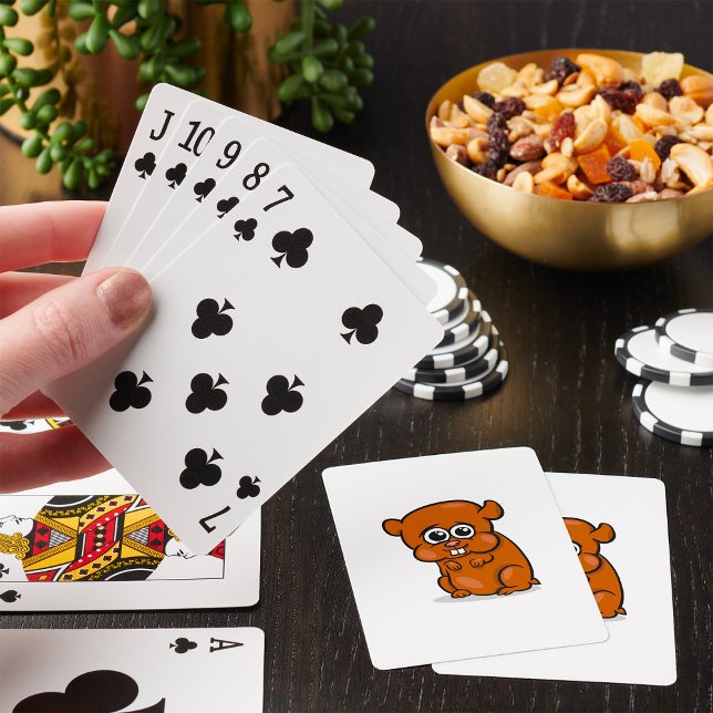 Cute Cartoon Hamster Poker Cards (Creator Uploaded)