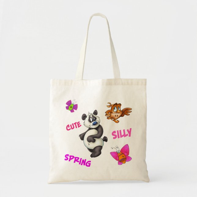 Cute cartoon hand bag (Front)