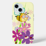 Cute cartoon iPhone 5 /  case-mate with Bees iPhone 15 Case