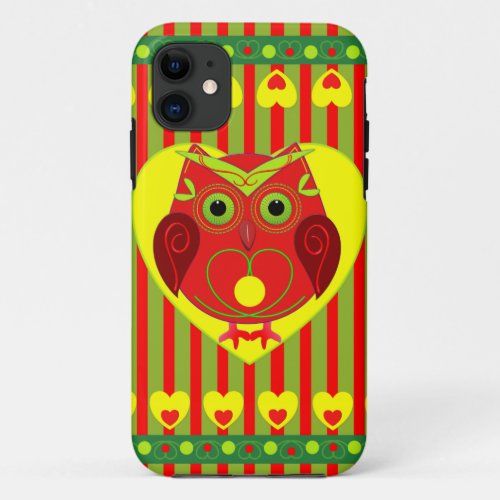 Cute cartoon iPhone 5 case with Owl