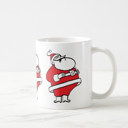 Cute Cartoon Jolly Santa Claus Laughing Ho Ho Ho Coffee Mug