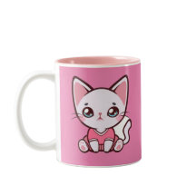 Cute Cartoon Kitty Mug