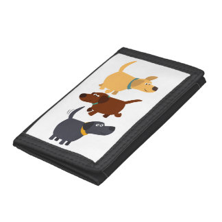 Cute Cartoon Labradors in 3 Flavours Wallet