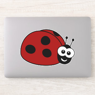 Cute Cartoon Ladybug Sticker